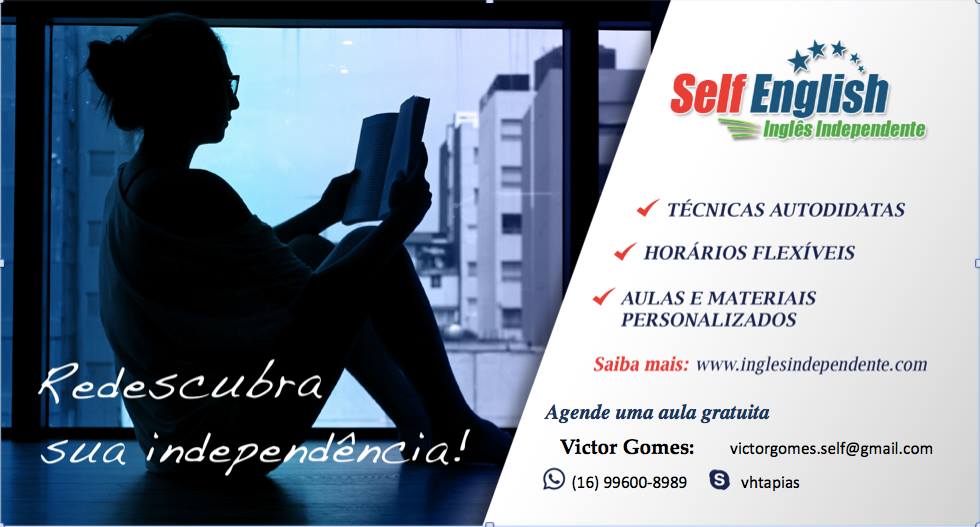 Aula de inglês Victor