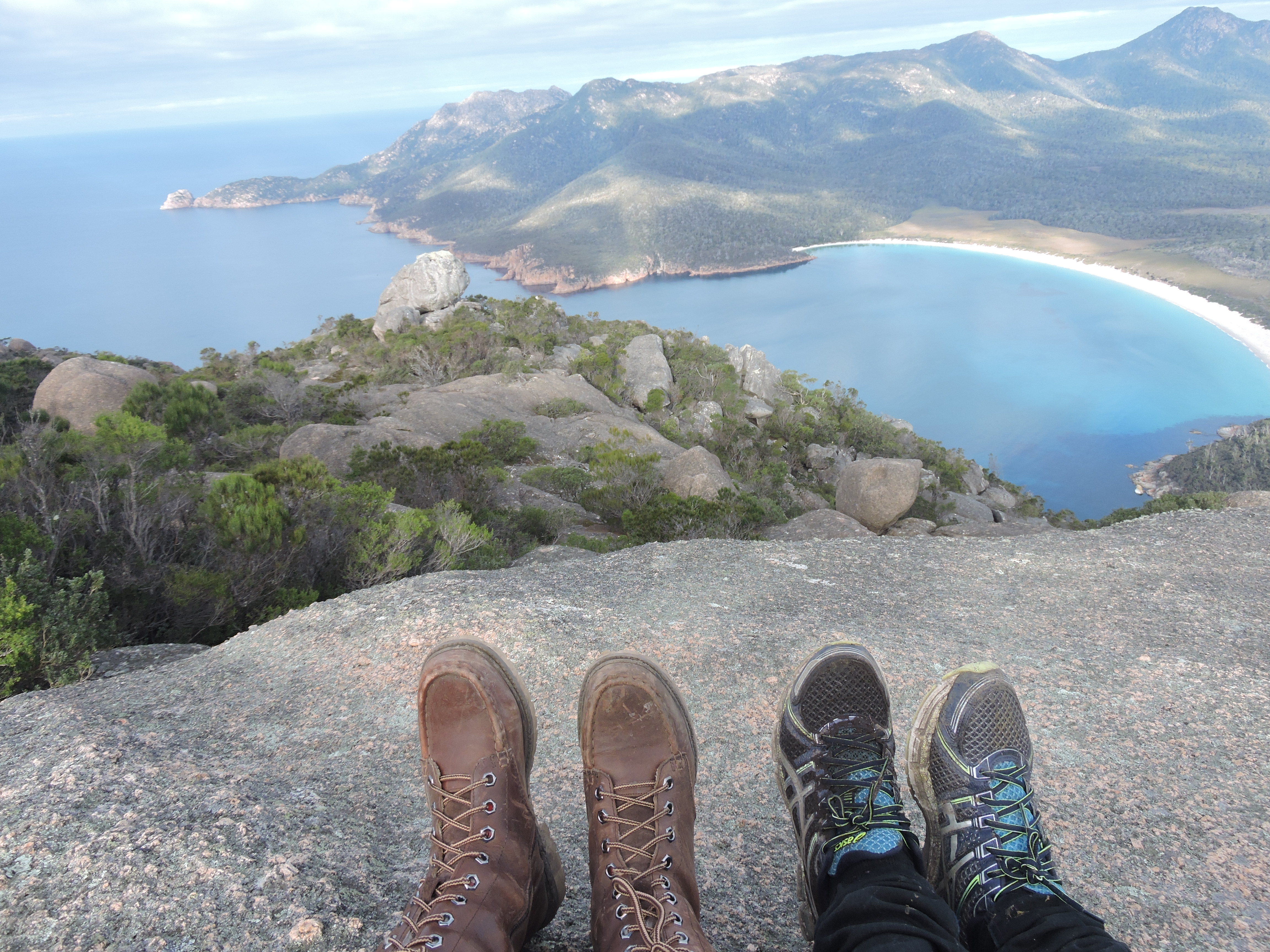 Wineglass Bay vista de cima