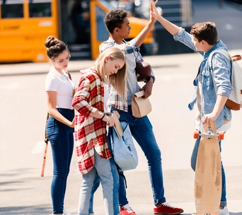 Programa de férias para adolescentes